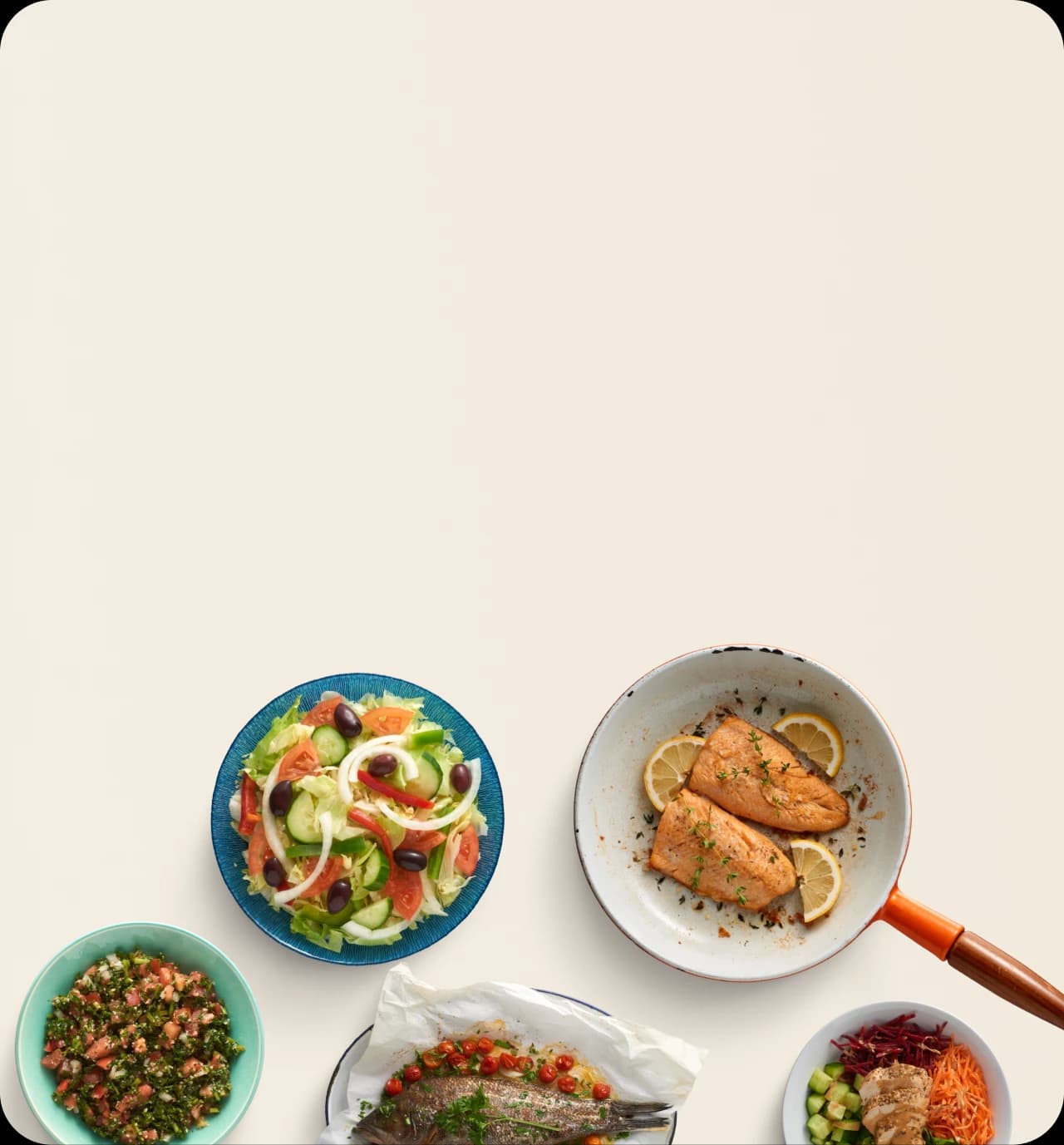 Mobile banner background